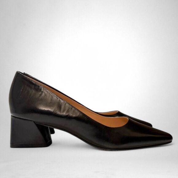 FRANCO SARTO "Jesslyn" Black Leather Pump, NEW IN BOX! Size 10 - Picture 1 of 8